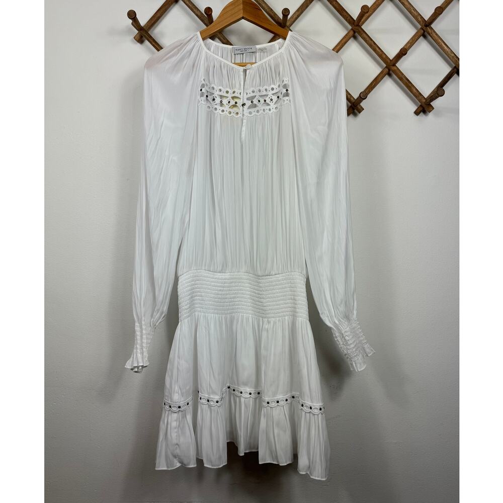 Ramy Brook Nardia Dress in White Size M - Picture 2 of 11